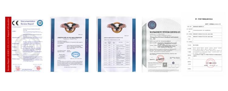 Wrist Immobilization Brace Certificate