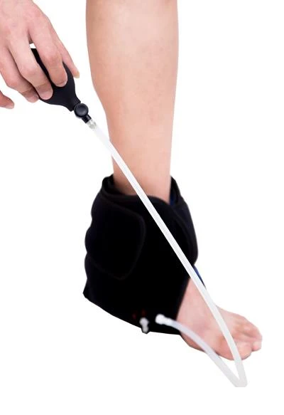 New Pneumatic Ankle Brace With Cold Therapy